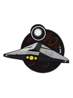 Ergobag 3D-Rucksackdeko "Klettie Space" In Schwarz