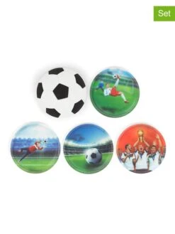 Ergobag 5tlg. Klettie-Set "Fußball Special Edition" In Bunt
