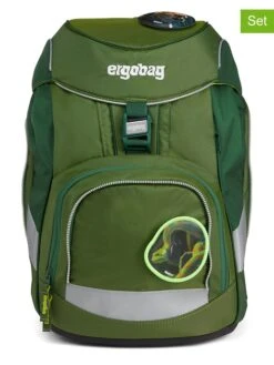 Ergobag 5tlg. Set "Grüne Mambär" In Grün