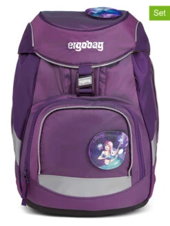 Ergobag 5tlg. Set "Meereszaubär" In Lila
