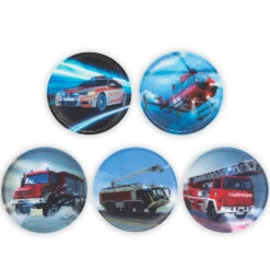Ergobag Klettie-Set Feuerwehr, 5-tlg.