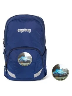 Ergobag Rucksack In Blau - (B)22 X (H)35 X (T)22 Cm -Ergobag ergobag rucksack in blau b 22 x h 35 x t 22 cm 3
