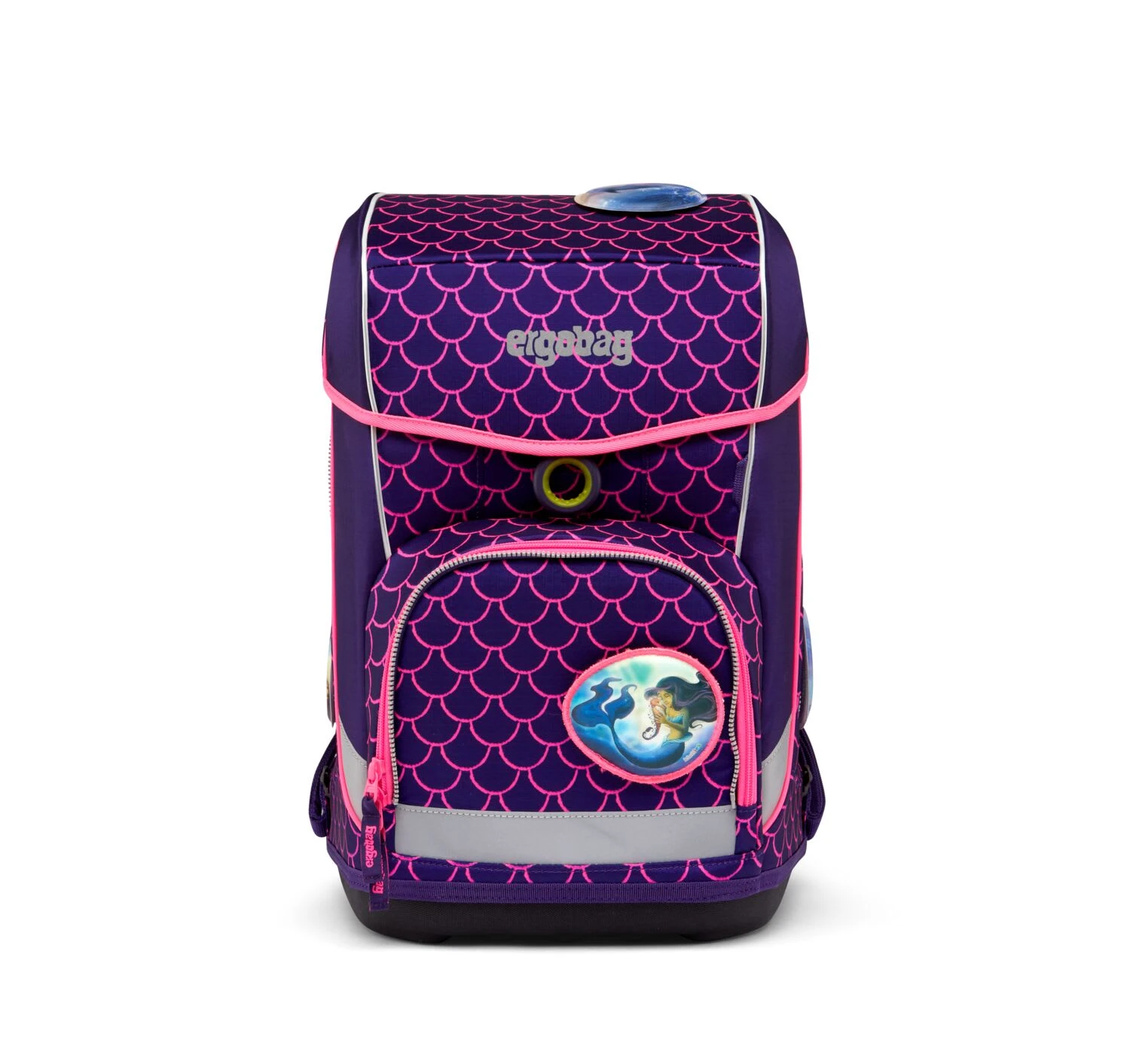 Ergobag Schulranzen Cubo Light PerlentauchBär 22/23 5-teiliges Set In Pink 4 Ergobag Schulranzen Cubo Light PerlentauchBär 22/23 5-teiliges Set In Pink – Bild 2