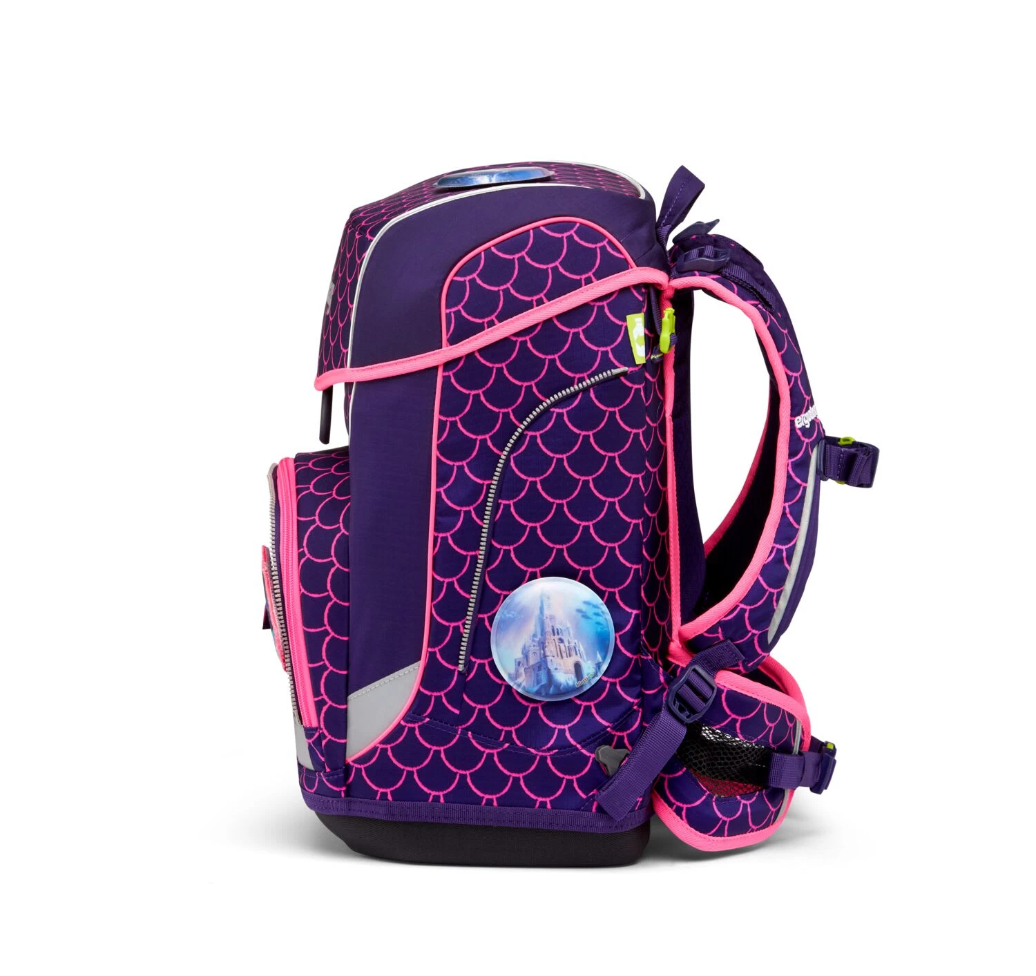 Ergobag Schulranzen Cubo Light PerlentauchBär 22/23 5-teiliges Set In Pink 7 Ergobag Schulranzen Cubo Light PerlentauchBär 22/23 5-teiliges Set In Pink – Bild 5