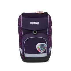 Ergobag -Ergobag ergobag schulranzen cubo pferdeflustbare 5 teiliges set in blau 1