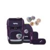 Ergobag Schulranzen Cubo PferdeflüstBäre 5-teiliges Set In Blau