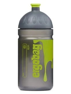 Ergobag Trinkflasche In Grau/ Limette - 500 Ml